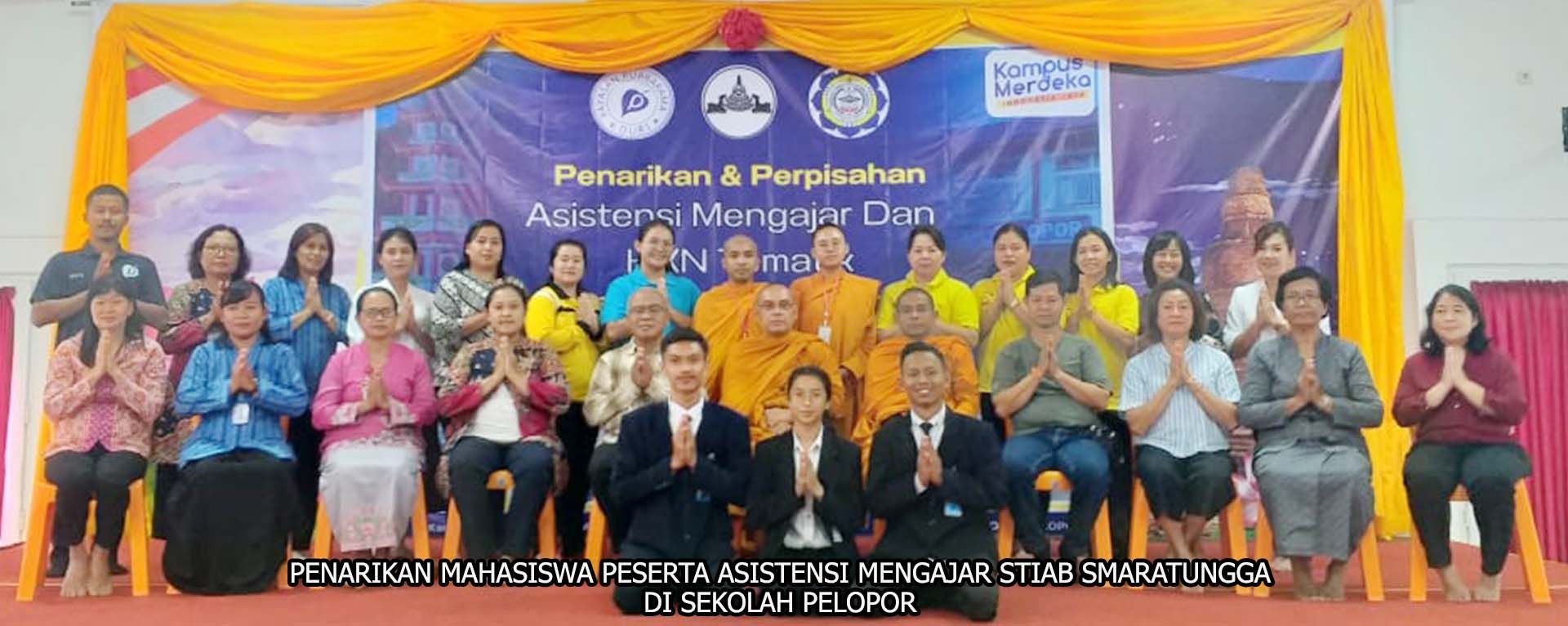 PENARIKAN MAHASISWA PESERTA ASISTENSI MENGAJAR STIAB SMARATUNGGA DI SEKOLAH PELOPOR