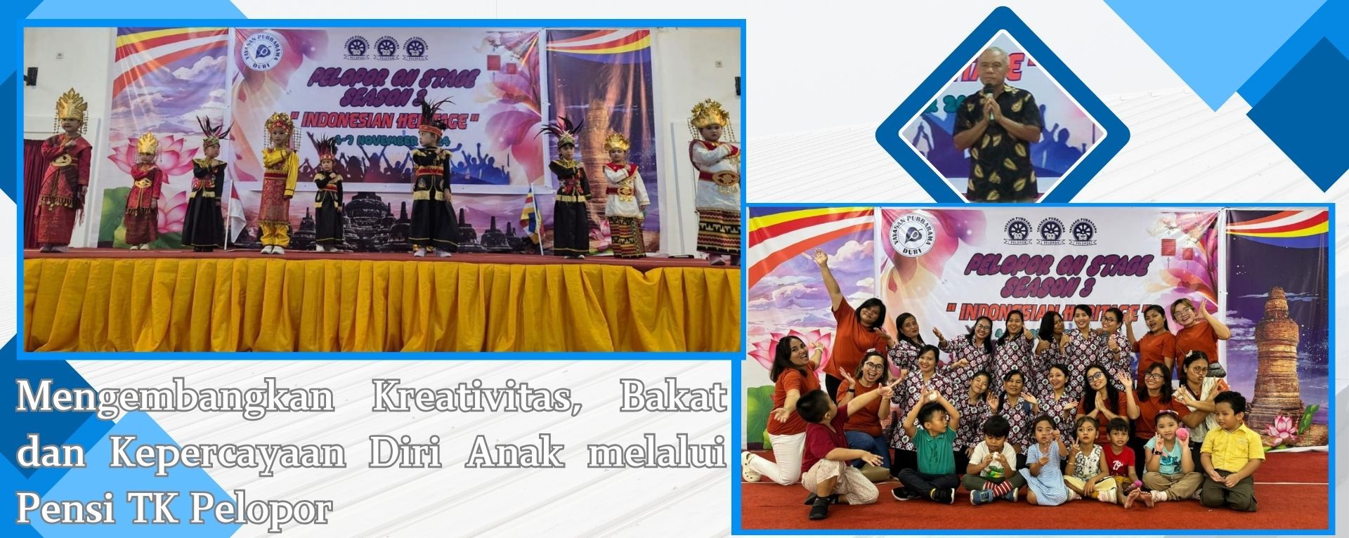 Mengembangkan Kreativitas, Bakat dan Kepercayaan Diri Anak melalui Pensi TK Pelopor