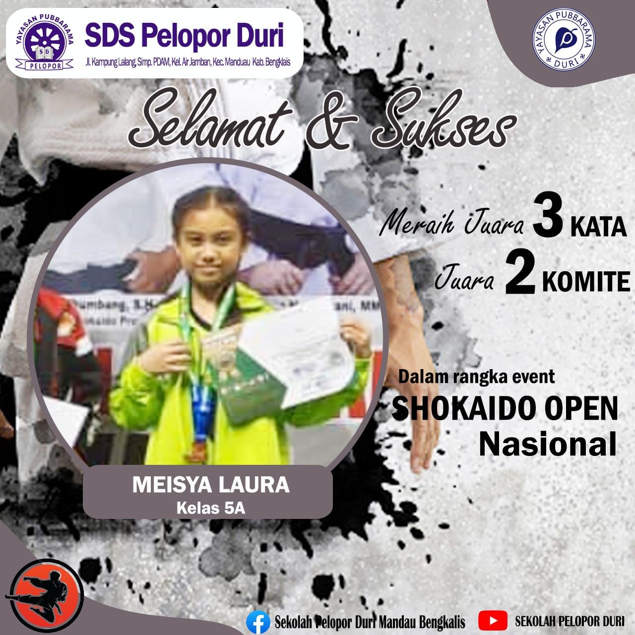 Juara 3 KATA dan Juara 2 KOMITE